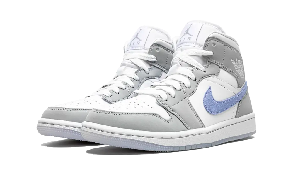 Jordan 1 Mid Wolf Grey Aluminum (W) - Image 1
