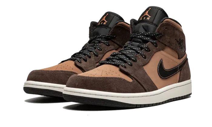 Jordan 1 Mid SE Dark Chocolate - Image 1
