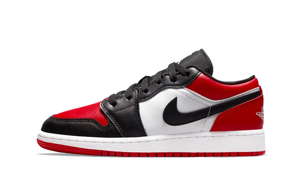 Jordan 1 Low Bred Toe (GS)