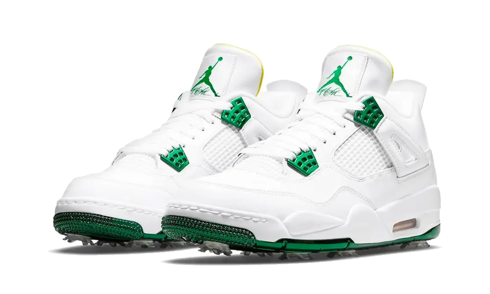 Jordan 4 Retro Golf Metallic Green - Image 1