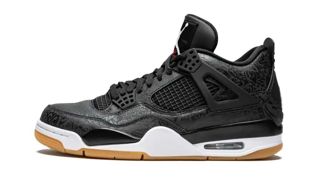 Jordan 4 Retro Laser Black Gum