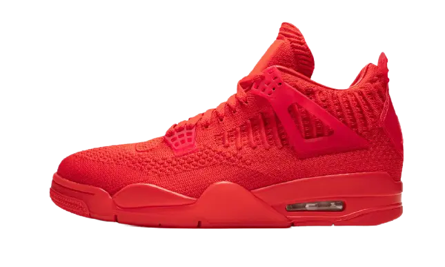Jordan 4 Retro Flyknit Red