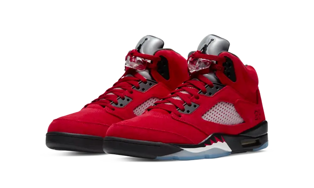 Jordan 5 Retro Raging Bull Red (2021) (GS) - Image 1