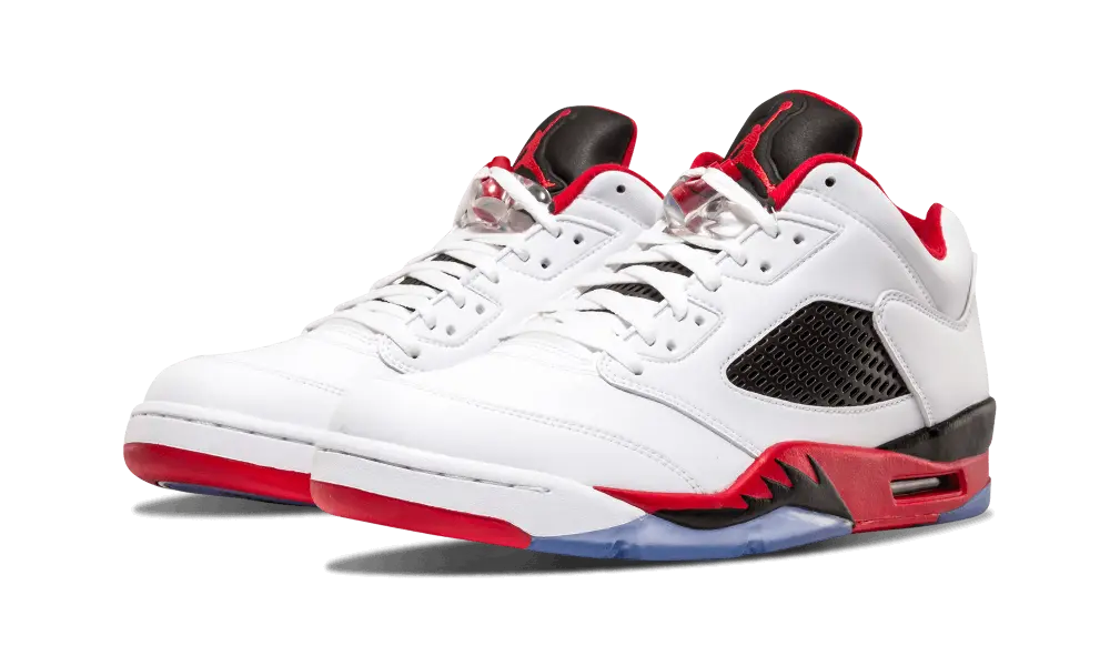Jordan 5 Retro Low Fire Red - Image 1