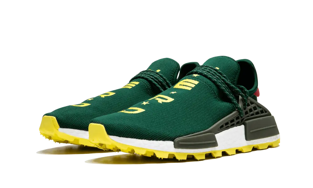 adidas NMD Hu Pharrell NERD Green Yellow - Image 1