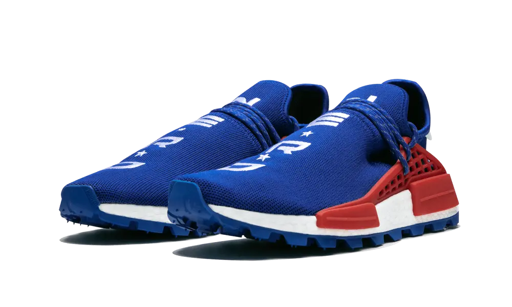 adidas NMD Hu Pharrell x Nerd Blue - Image 1