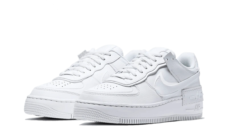 Nike Air Force 1 Low Shadow Triple White (W) - Image 1