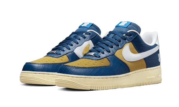 Nike Air Force 1 Low SP Undefeated 5 On It Blue Yellow Croc - Image 1