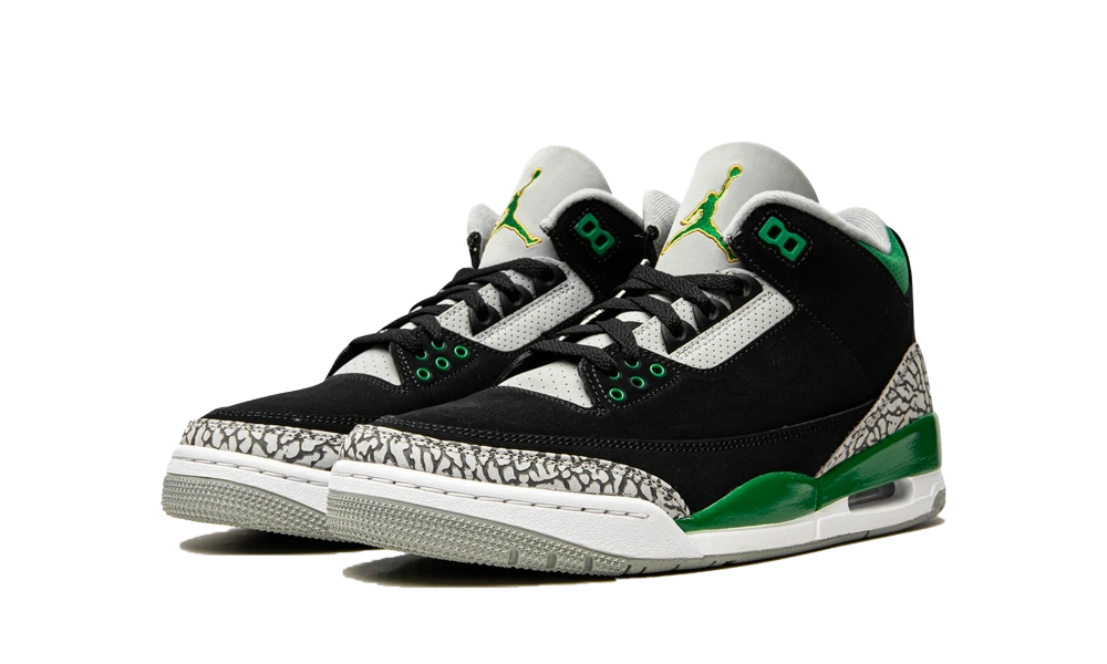 Jordan 3 Retro Pine Green (GS) - Image 1