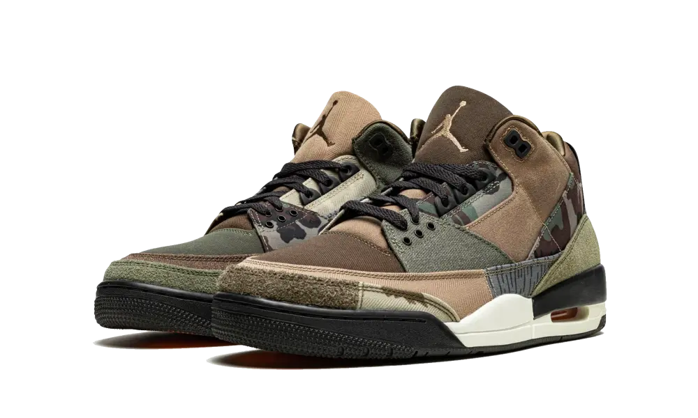 Jordan 3 Retro Patchwork Camo - Image 1