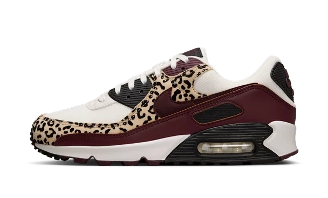 Nike Air Max 90 Leopard Burgundy (W)