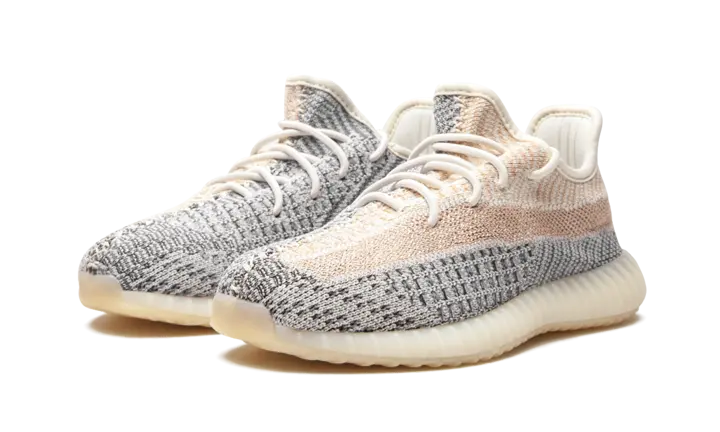 Yeezy Boost 350 V2 Ash Pearl (Kids) - Image 1