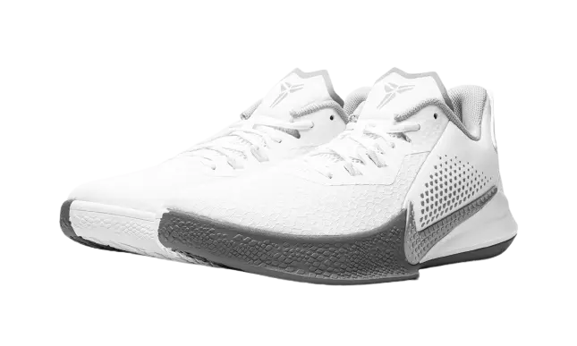 Nike Mamba Fury White Wolf Grey - Image 1