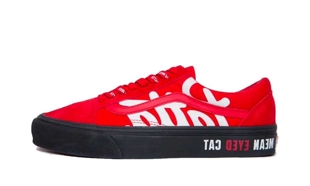 Vans UA Old Skool VLT LX Patta Mean Eyed Cat High Risk Red