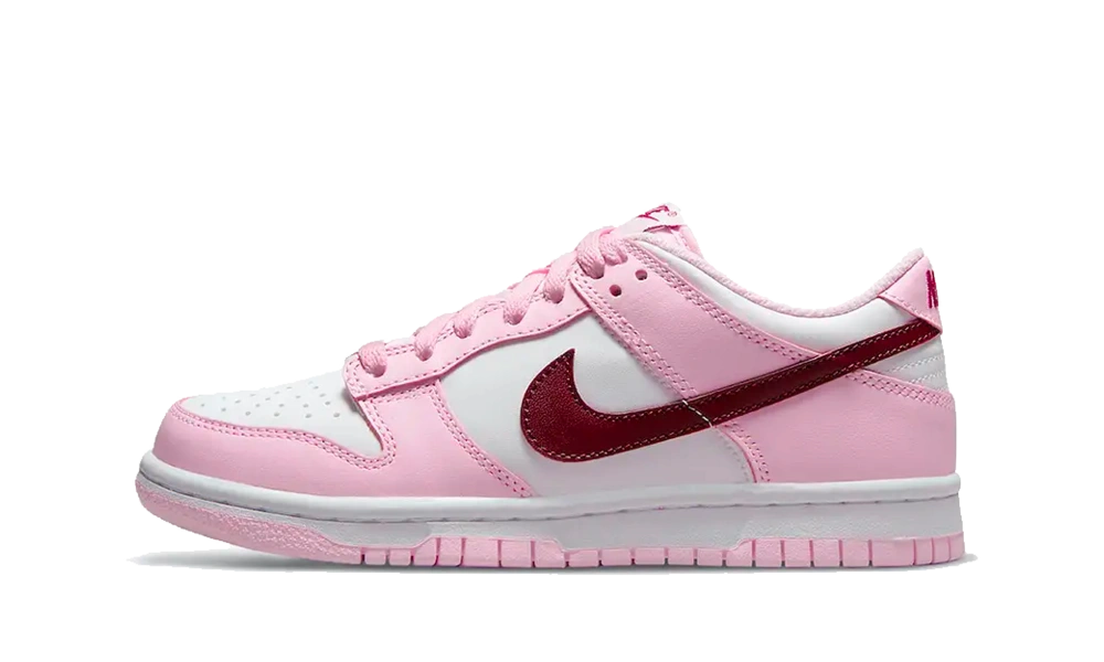 Nike Dunk Low Pink Foam Red White (GS)