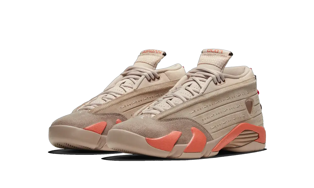 Jordan 14 Retro Low CLOT Terra Blush - Image 1
