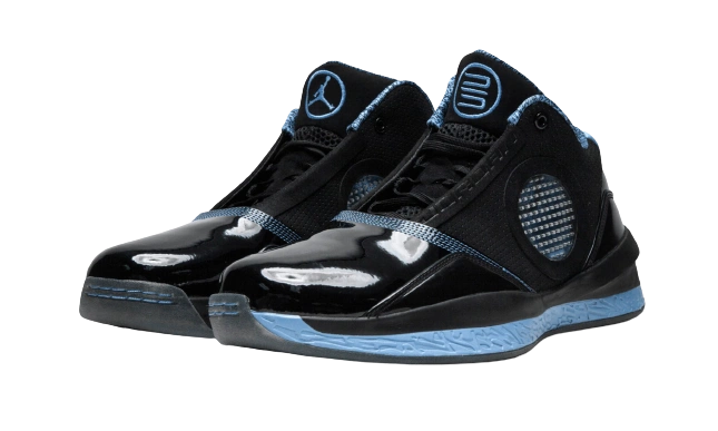 Jordan 2010 Black Uni Blue - Image 1