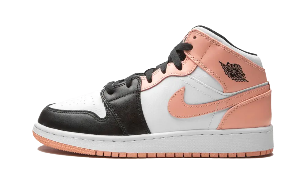 Jordan 1 Mid Arctic Orange Black Toe (GS)