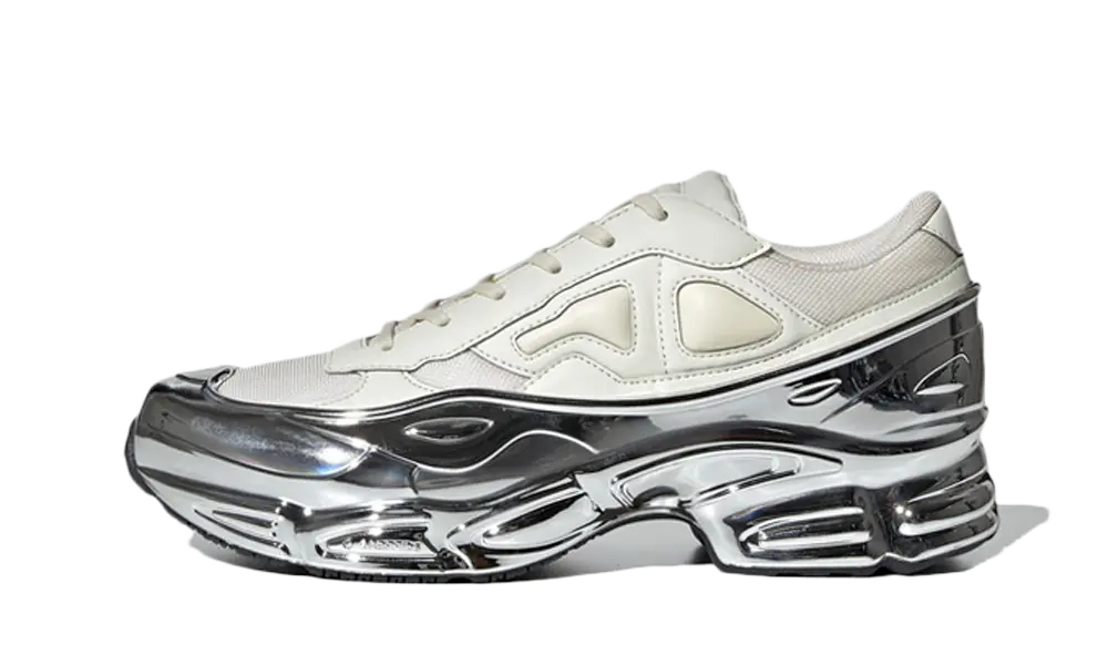 adidas Ozweego Raf Simons Cream White Silver Metallic