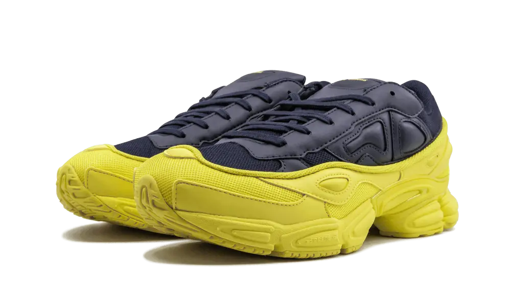 adidas Ozweego Raf Simons Bright Yellow Night Navy - Image 1