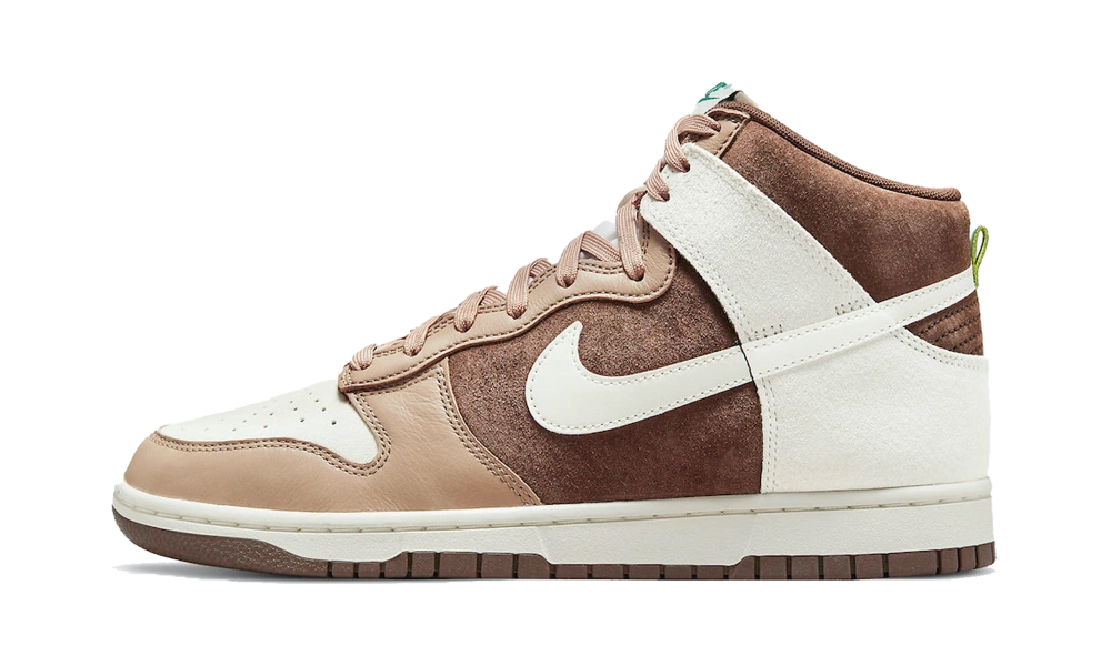 Nike Dunk High Light Chocolate