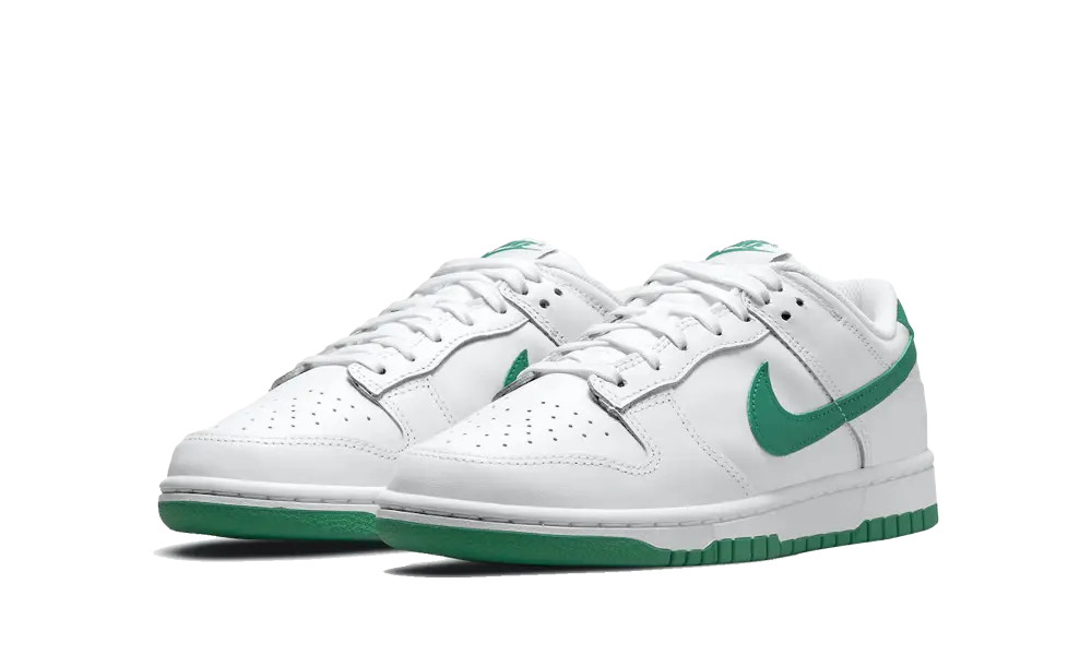 Nike Dunk Low White Green Noise (W) - Image 1