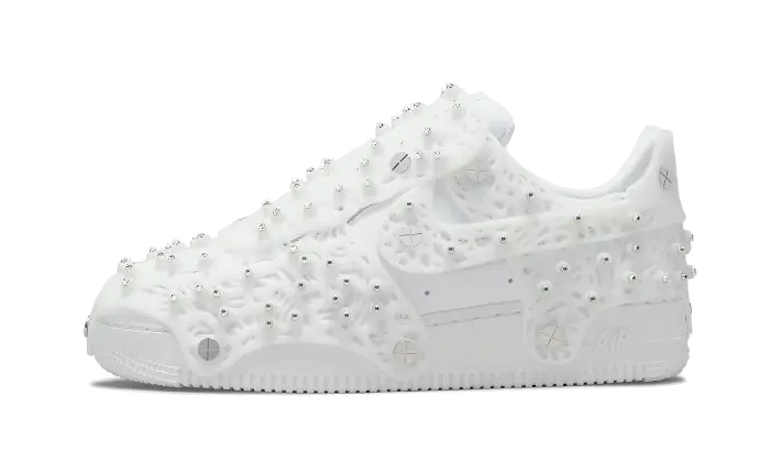 Nike Air Force 1 Low Swarovski Retroreflective Crystals White (W)