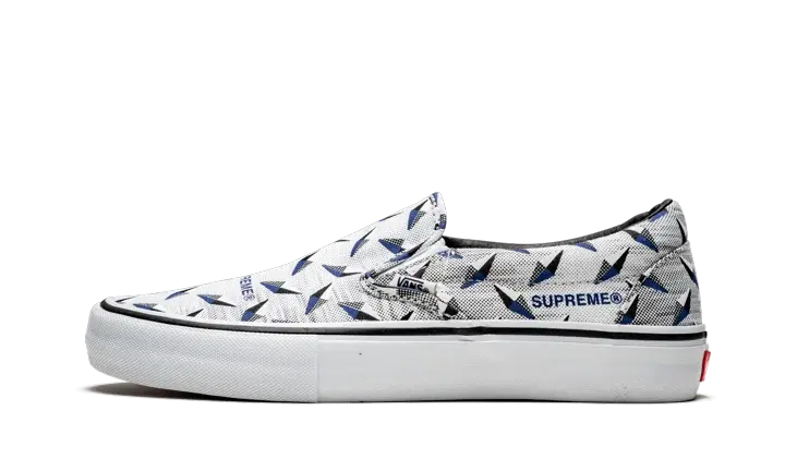 Vans Slip-On Supreme Diamond Plate White