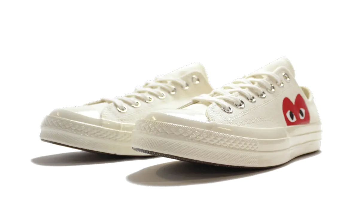 Converse Chuck Taylor All-Star 70 Ox Comme des Garcons PLAY White - Image 1