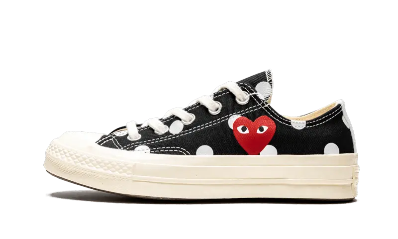 Converse Chuck Taylor All-Star 70 Ox Comme des Garcons PLAY Polka Dot Black