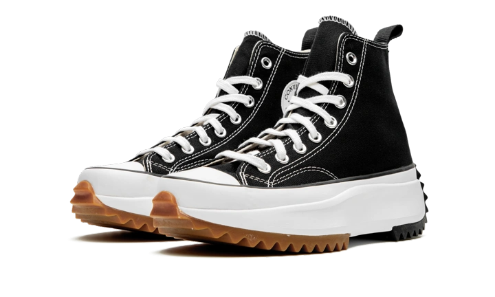 Converse Run Star Hike Hi Black White Gum - Image 1