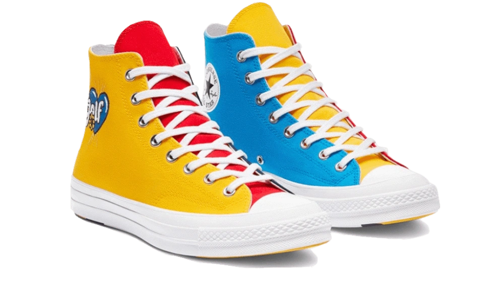 Converse Chuck Taylor All-Star 70s Hi Golf Wang Tripanel - Image 2