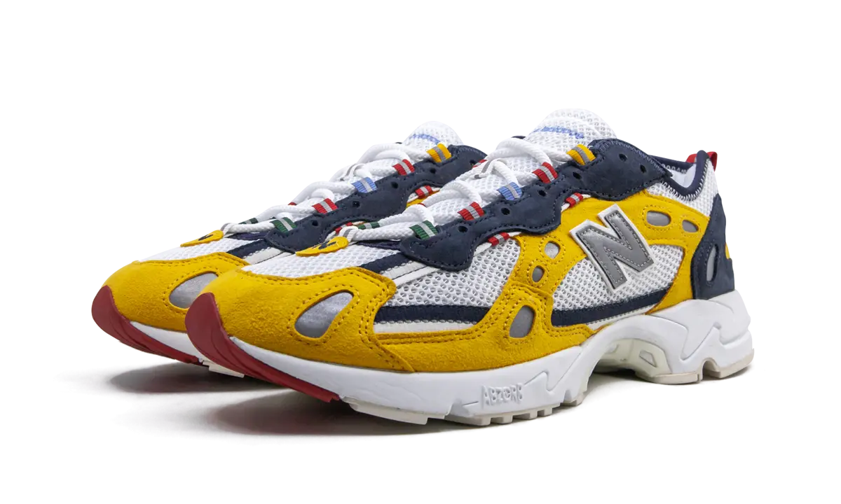 New Balance 827 Abzorb Aime Leon Dore Yellow - Image 1