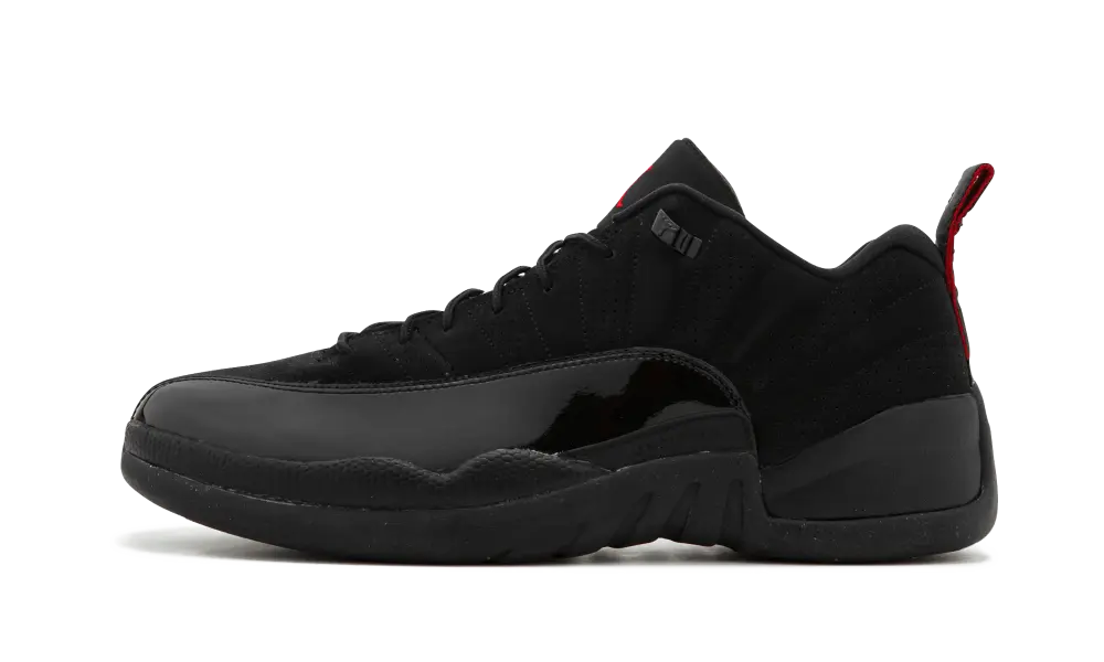 Jordan 12 Retro Low Black Patent