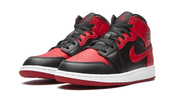 Jordan 1 Mid Banned 2020 (GS) - Image 1