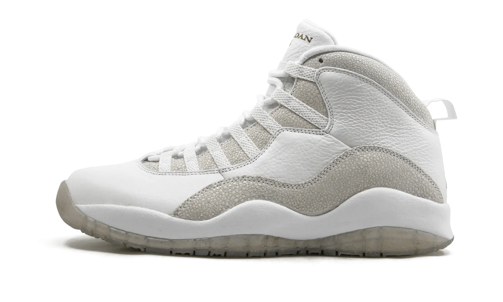Jordan 10 Retro Drake OVO White