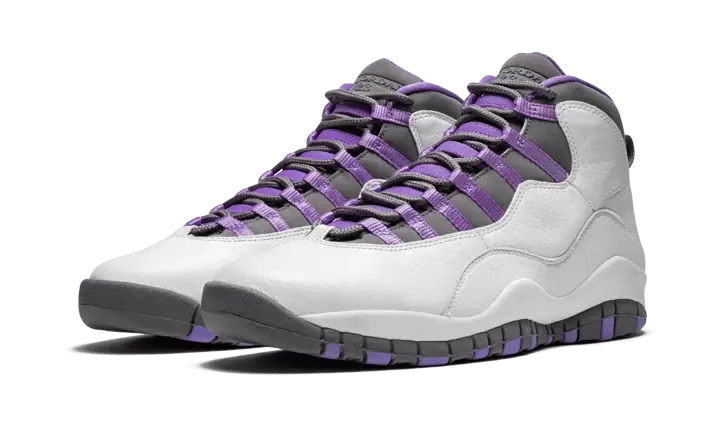 Jordan 10 Retro White Medium Violet (W) - Image 1