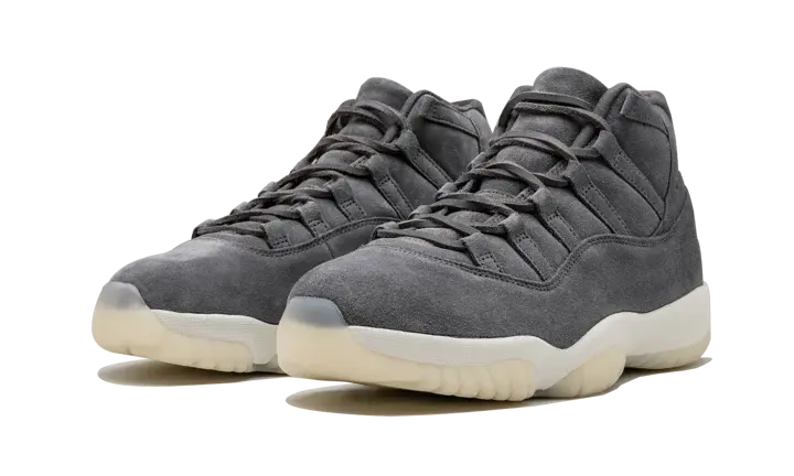 Jordan 11 Retro Pinnacle Grey Suede - Image 1
