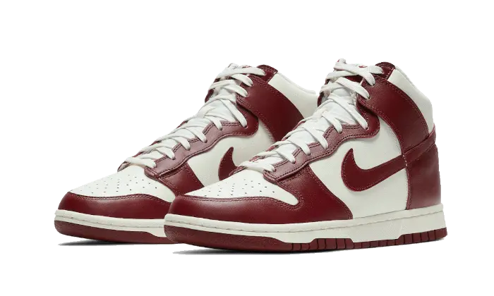 Nike Dunk High Sail Team Red (W) - Image 1