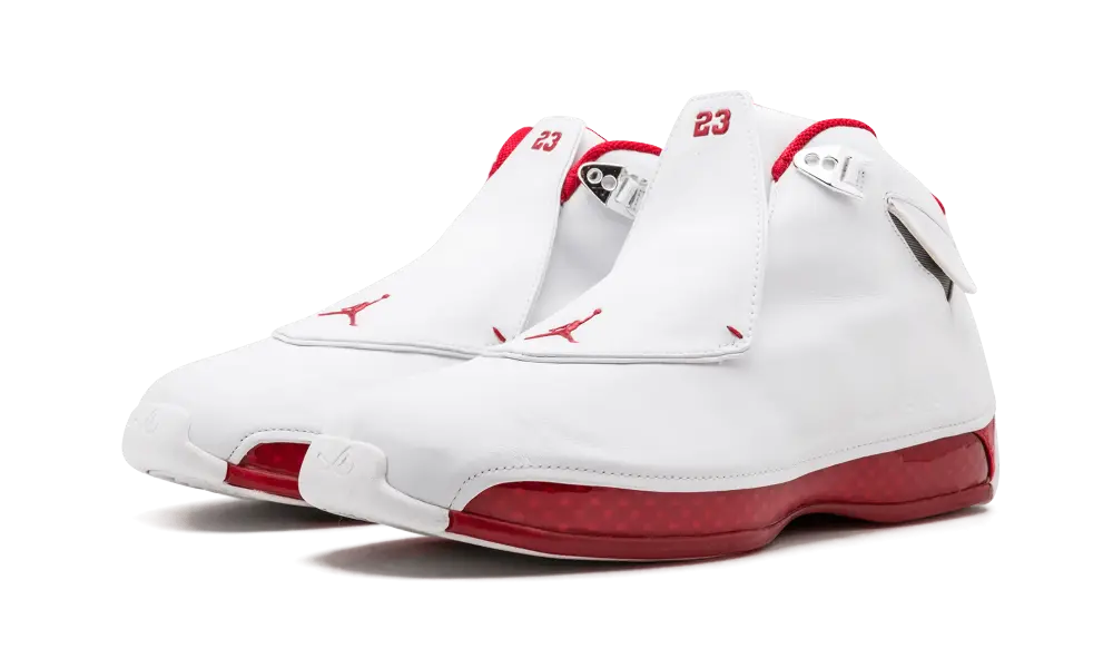 Jordan 18 OG White Red - Image 1