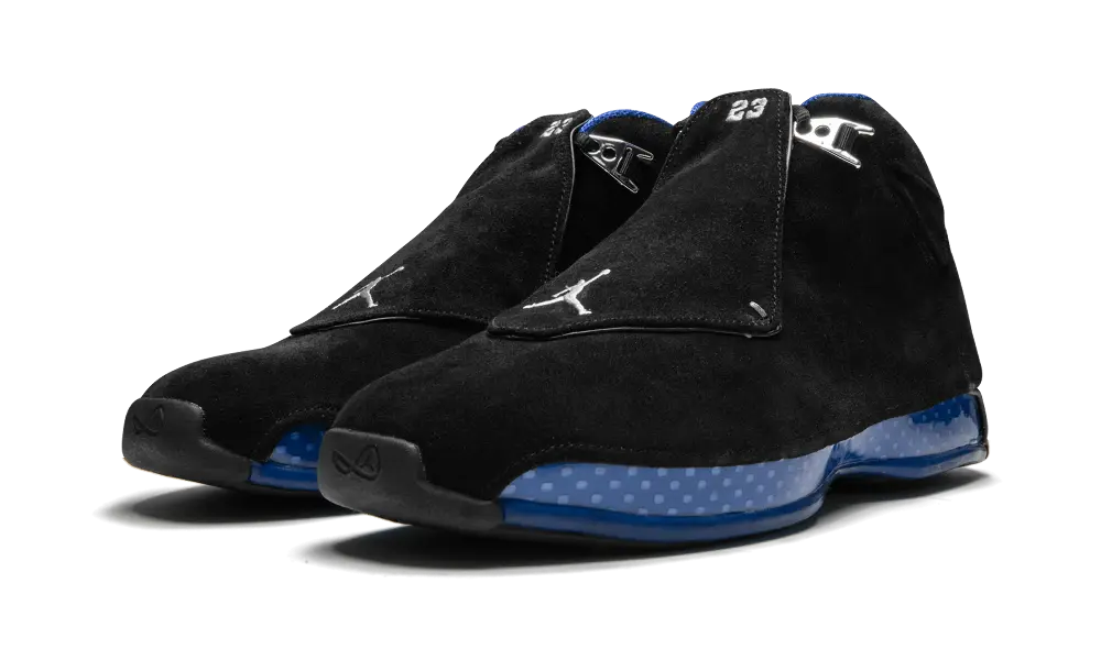 Jordan 18 Retro Black Sport Royal (2018) - Image 1