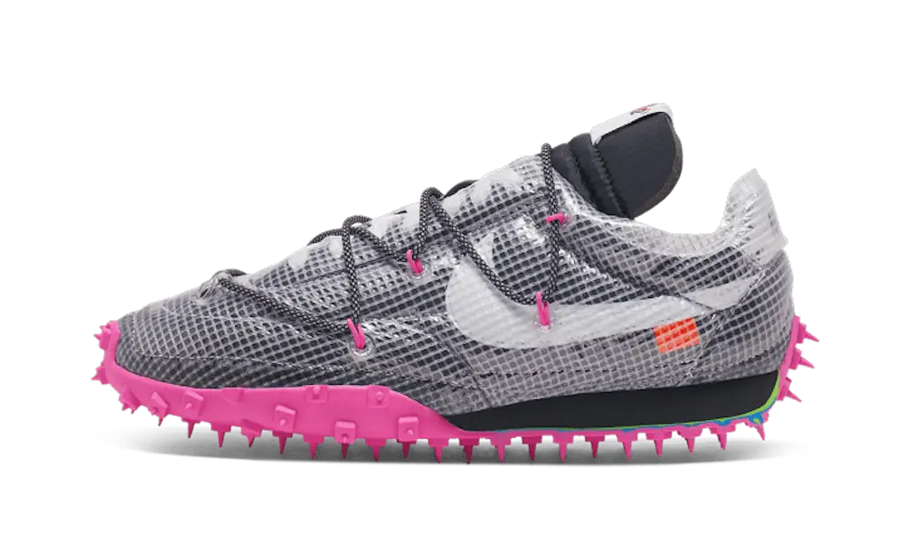 Nike Waffle Racer Off-White Black (W)