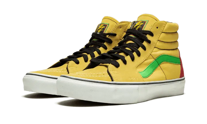 Vans Sk8-Hi Supreme x Bad Brains Yellow - Image 1