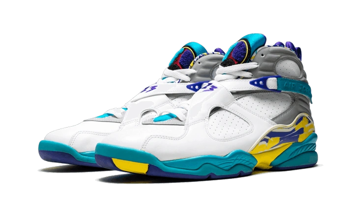 Jordan 8 Retro White Aqua (W) (2007) - Image 1