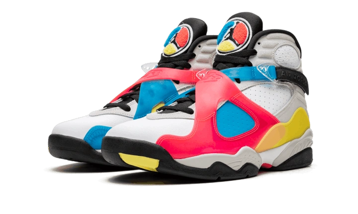 Jordan 8 SP Retro SE White Multicolor - Image 1