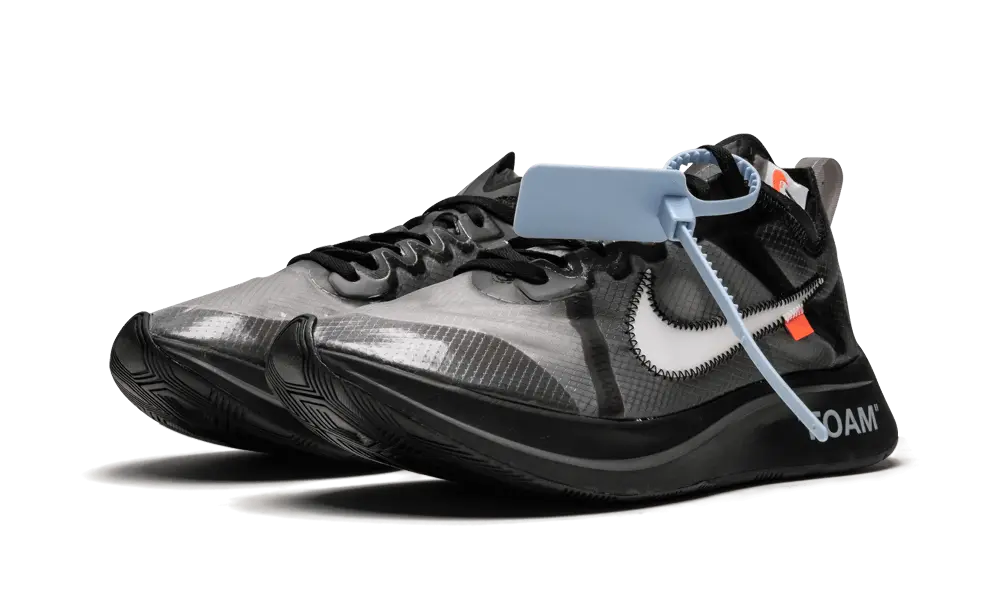 Nike Zoom Fly Off-White Black Silver - Image 1