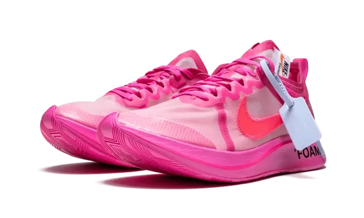 Nike Zoom Fly Off-White Pink - Image 1