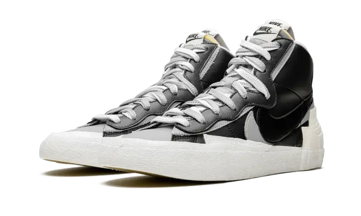 Nike Blazer Mid Sacai Black Grey - Image 1
