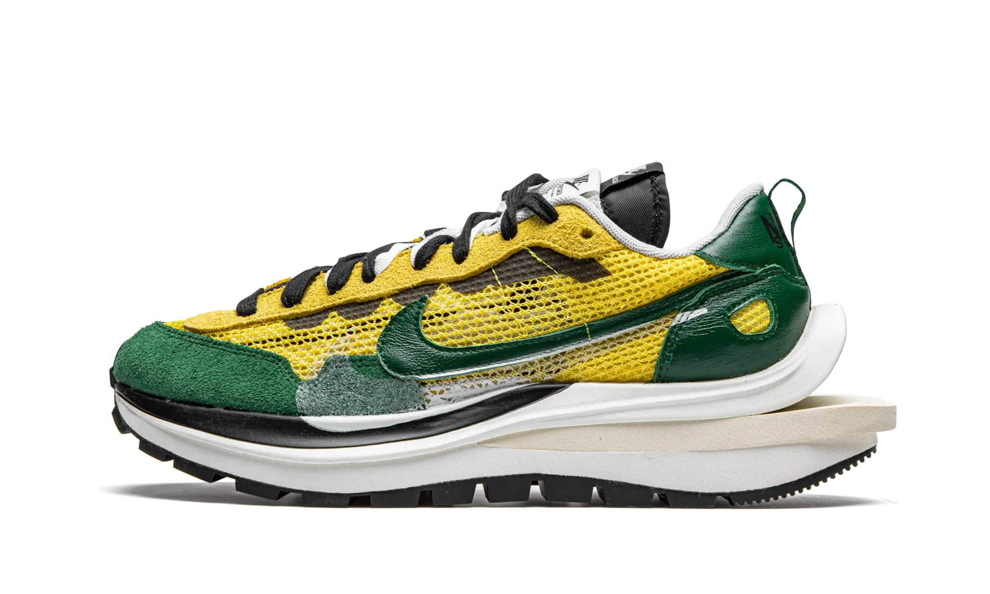 Nike Vaporwaffle Sacai Tour Yellow Stadium Green