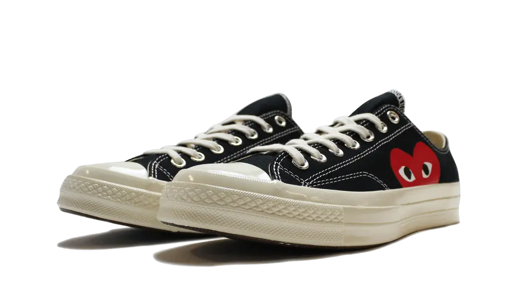 Converse Chuck Taylor All-Star 70s Ox Comme des Garcons PLAY Black - Image 1